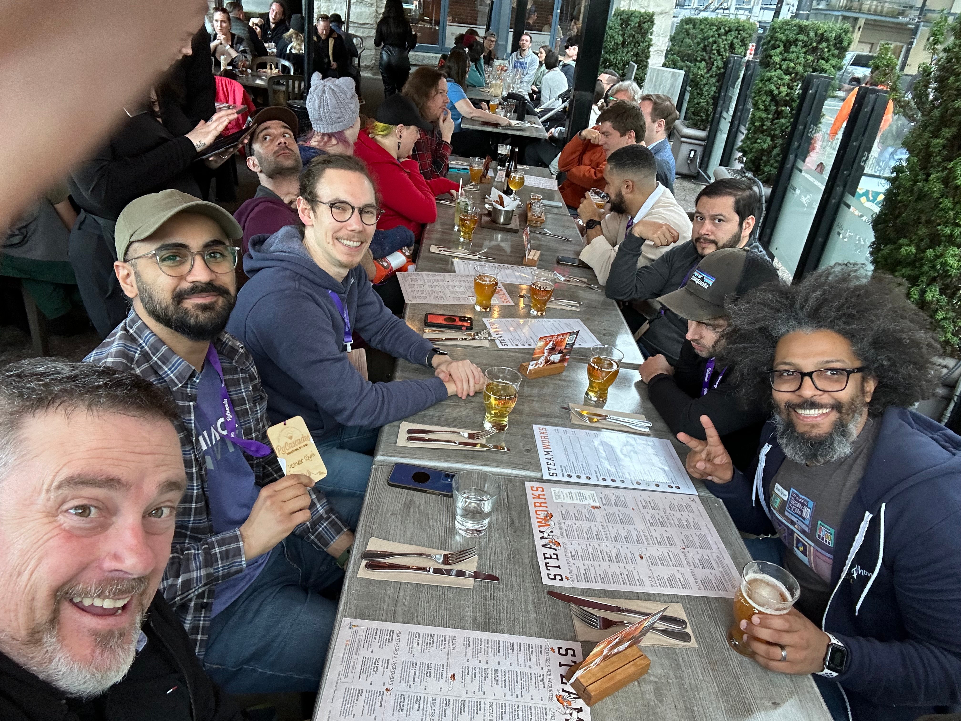 Real Python Team at Pycascades 2023