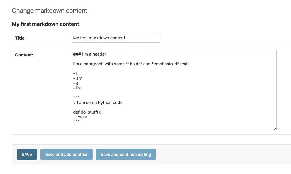 Markdown Content