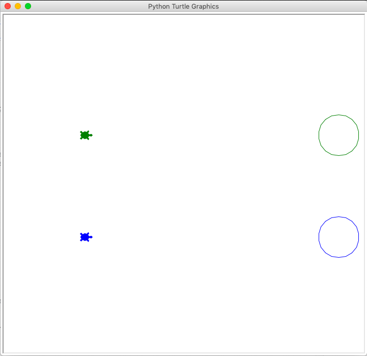 Python Turtle Race Setup Updated